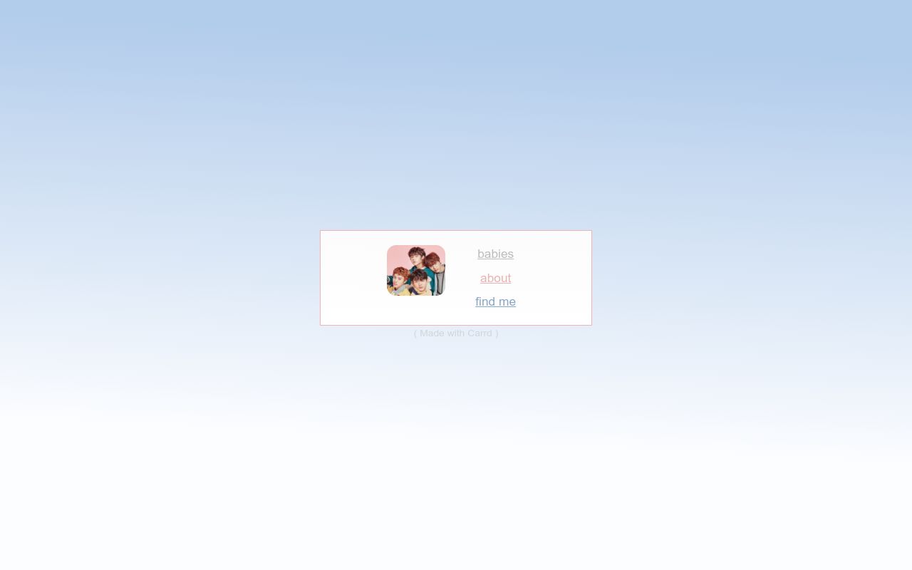 Carrd profile picture for @freshwater
